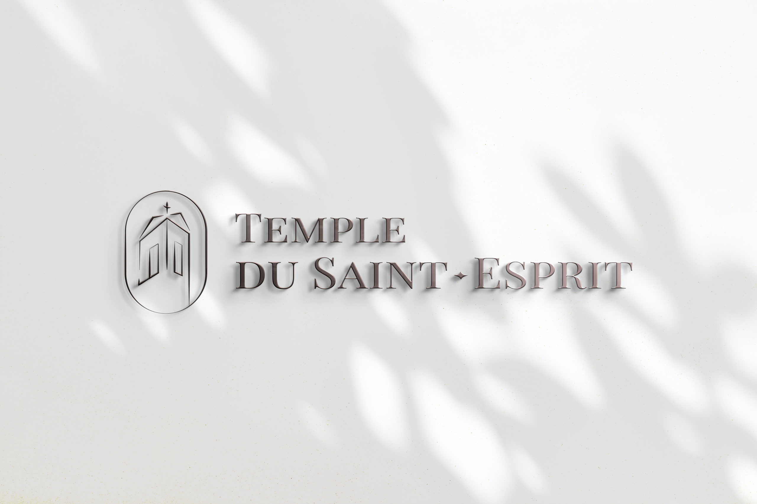 Création de logo - Temple du Saint-Esprit - Agence Apollo